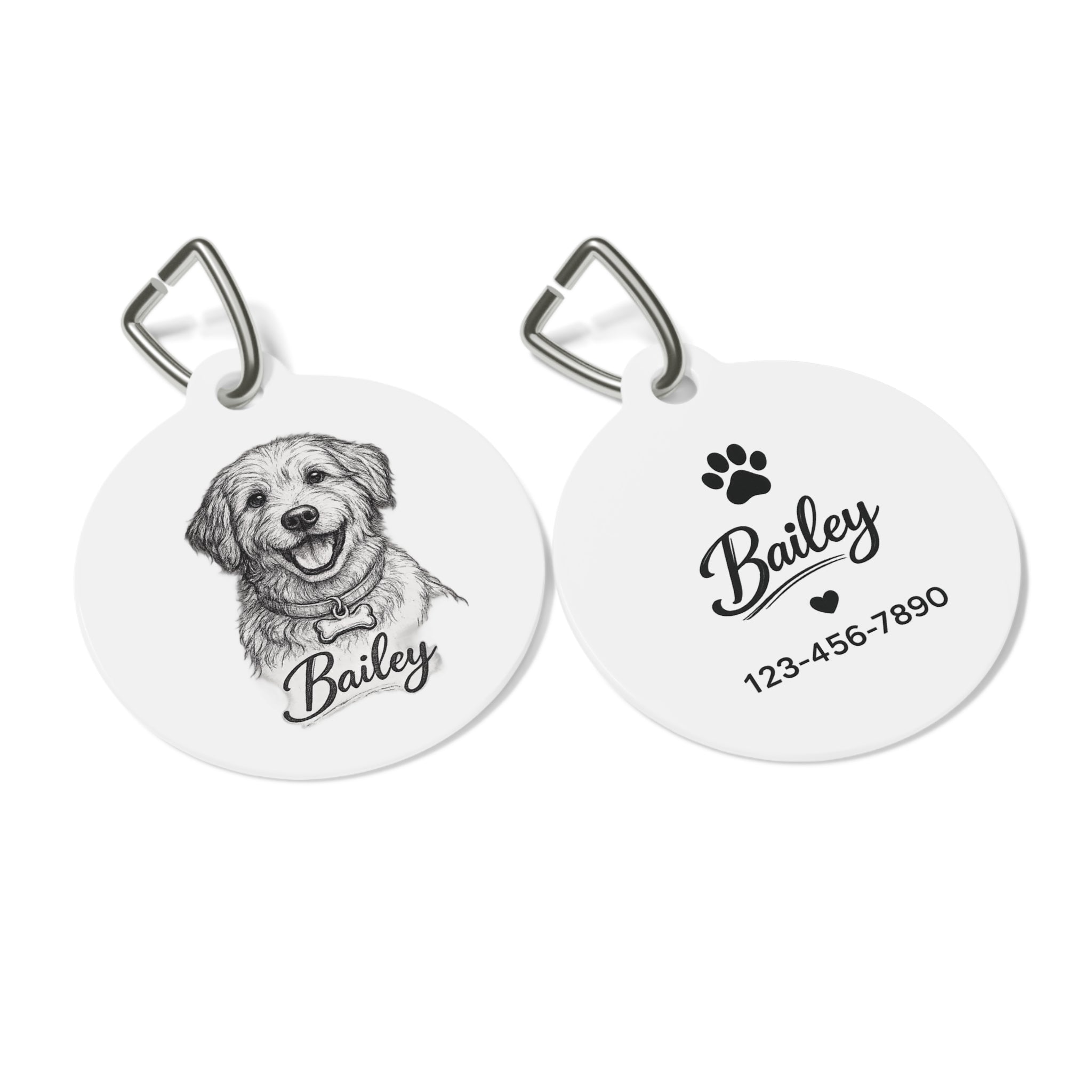 Custom Pet Tag – Personalized Dog ID Tag